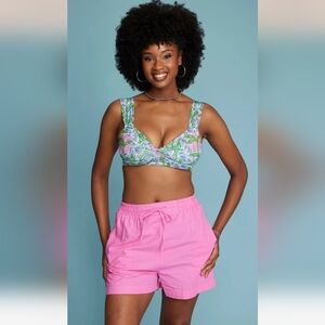 NWT Liberty & Justice Ainatou Cotton Pull On Shorts Size XXL